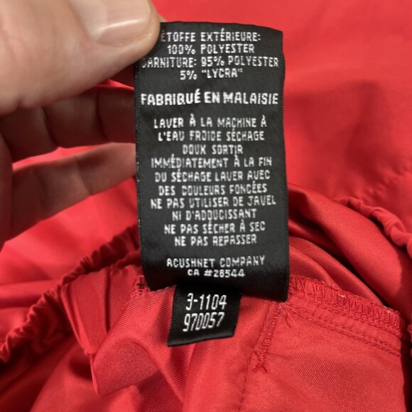 FootJoy Pullover Jacket Mens XL Golf Tour Collection Waterproof - Picture 8 of 12